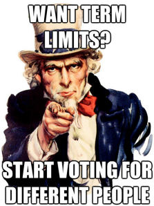 Term Limits: Vote for Different People