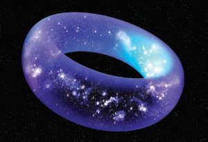 Expanding Donut-Shaped Universe